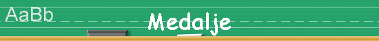 Medalje